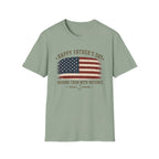 Happy Father's Day Raising Them With Patience T-Shirt