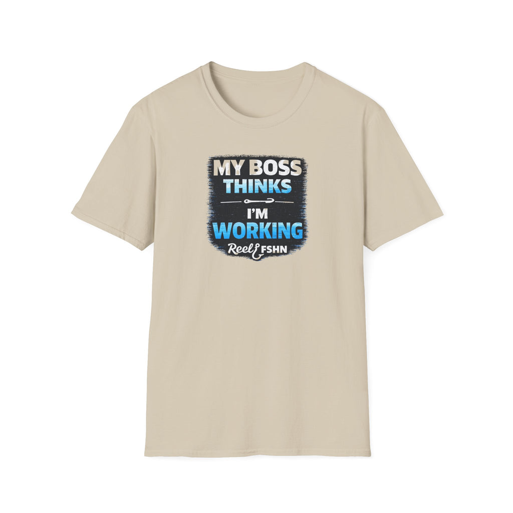 My Boss Thinks I'm Working T-Shirt