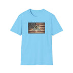 American Flag With Bass T-Shirt
