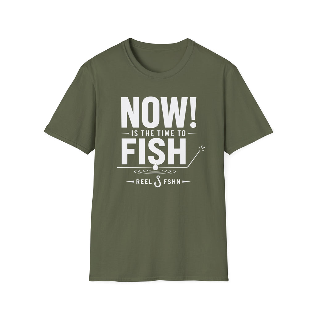 Now Is The Time To Fish  T-Shirt