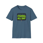 Weekend Forecast Fishing All Day T-Shirt