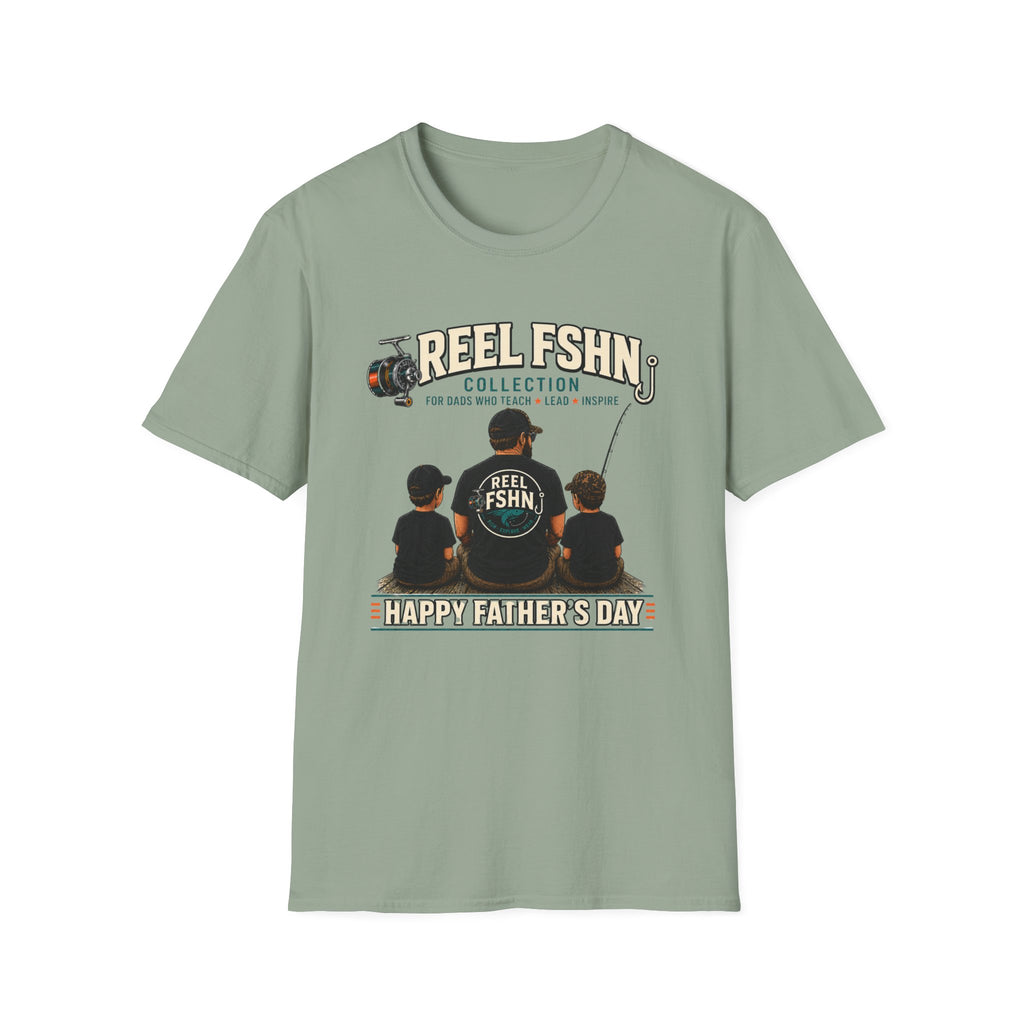 REEL FSHN Happy Father's Day T-Shirt
