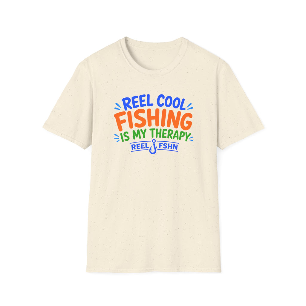 Reel Cool Fishing Is My Therapy  T-Shirt