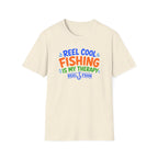 Reel Cool Fishing Is My Therapy  T-Shirt