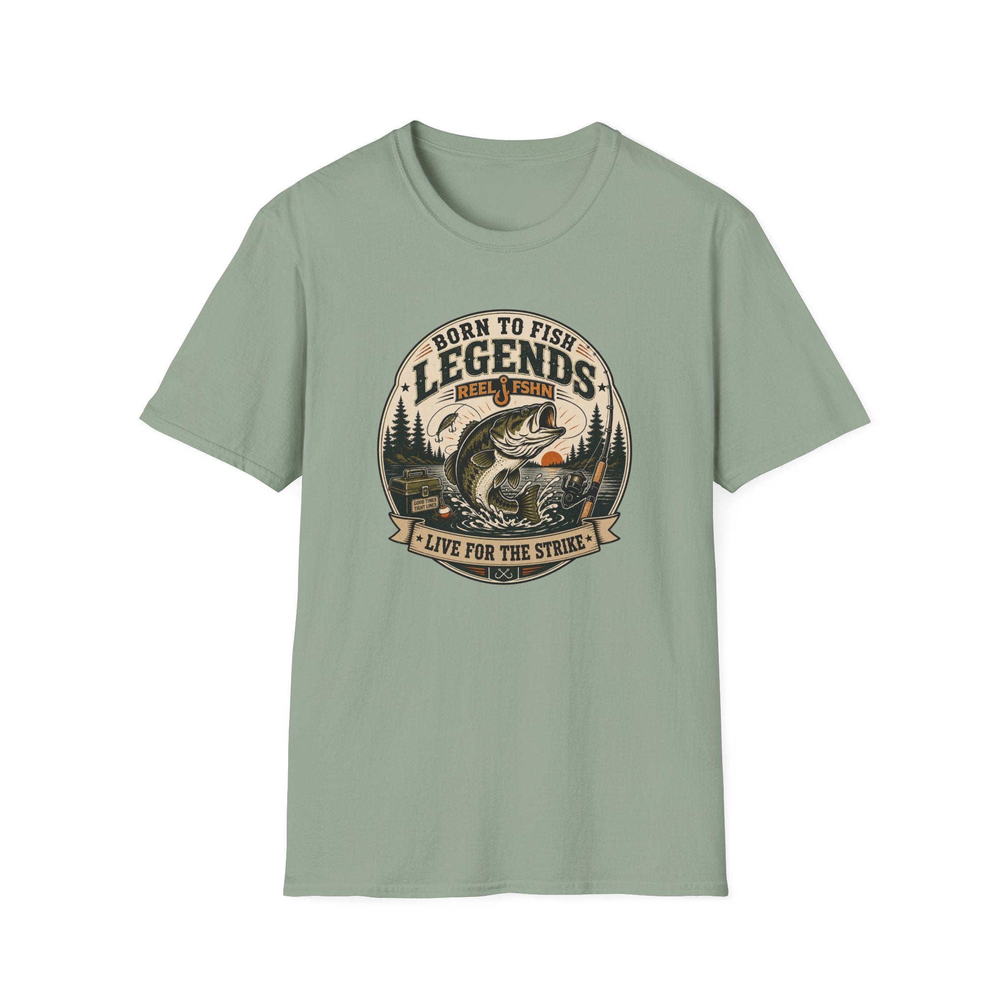 Born To Fish Legends T-Shirt