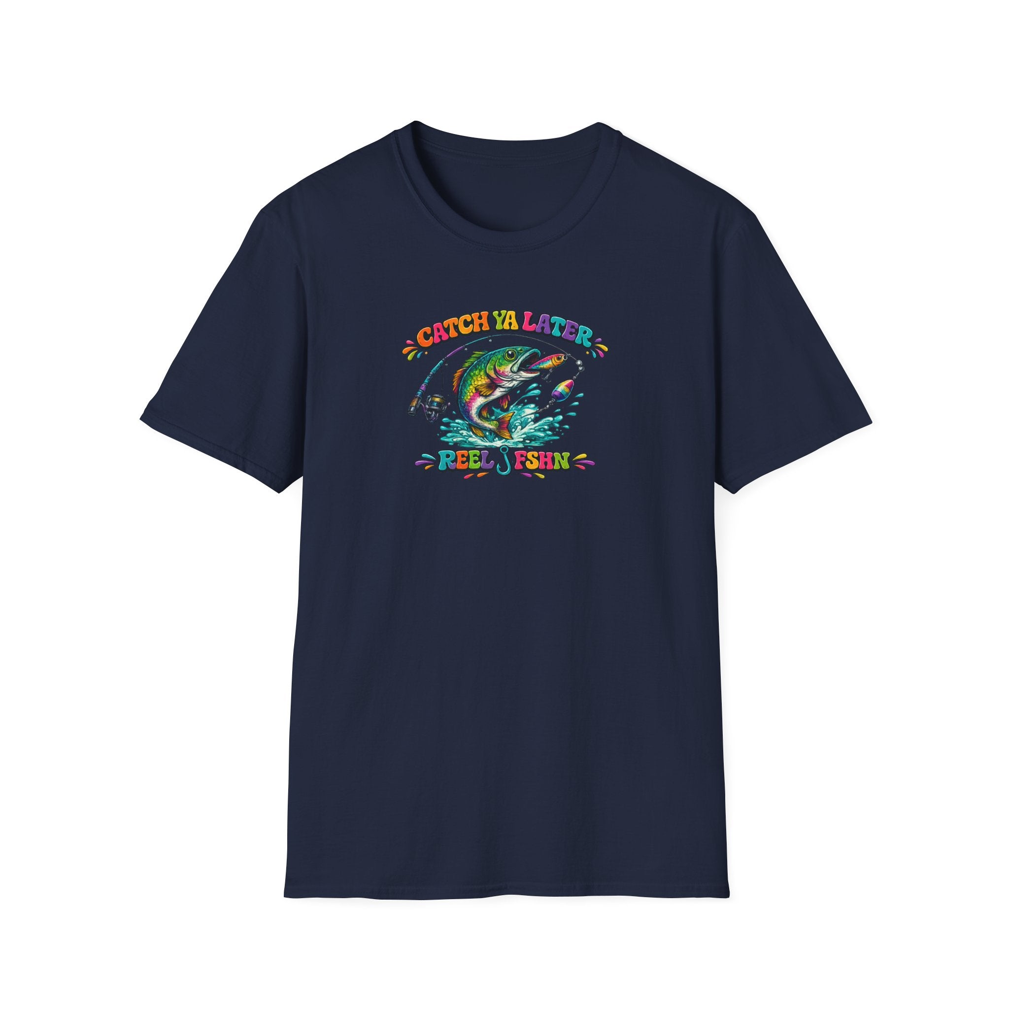 Catch Ya Later Funky Print T-Shirt