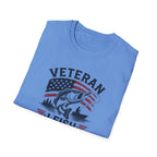Veteran I Fish I Serve I Sacrifice I Am Proud T-Shirt
