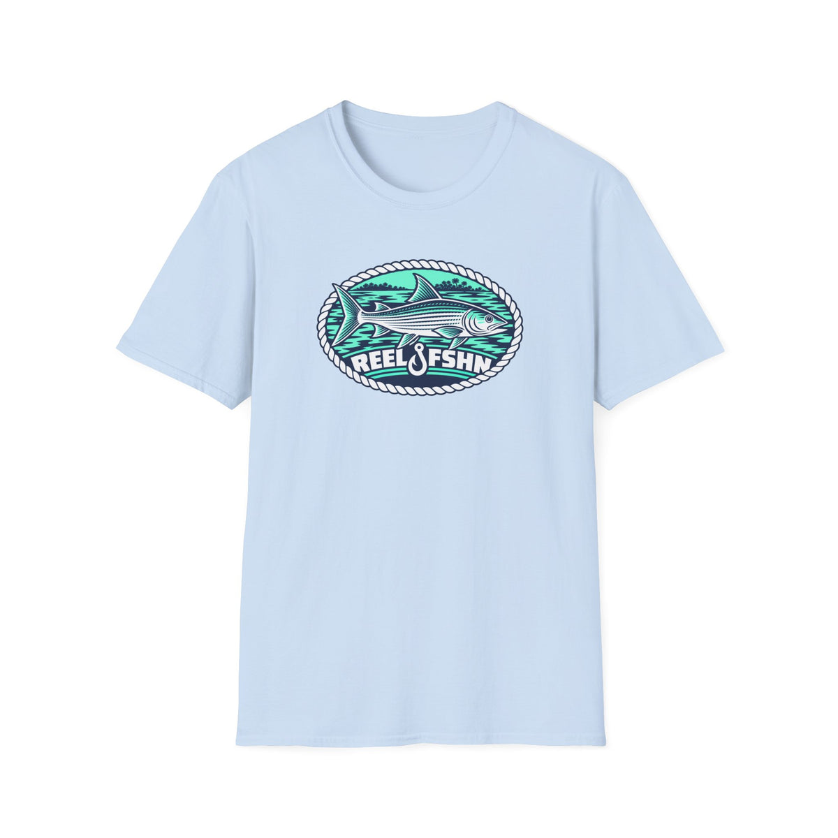 Bonefish Navy & Seafoam T-Shirt