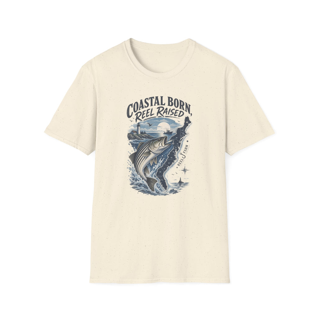 Coastal Born REEL Raised T-Shirt