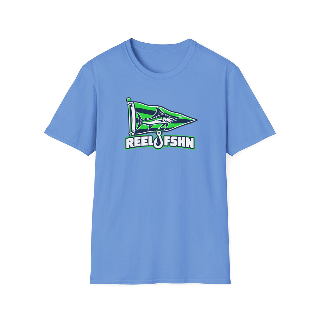 Green Marlin Pennant Flag T-Shirt