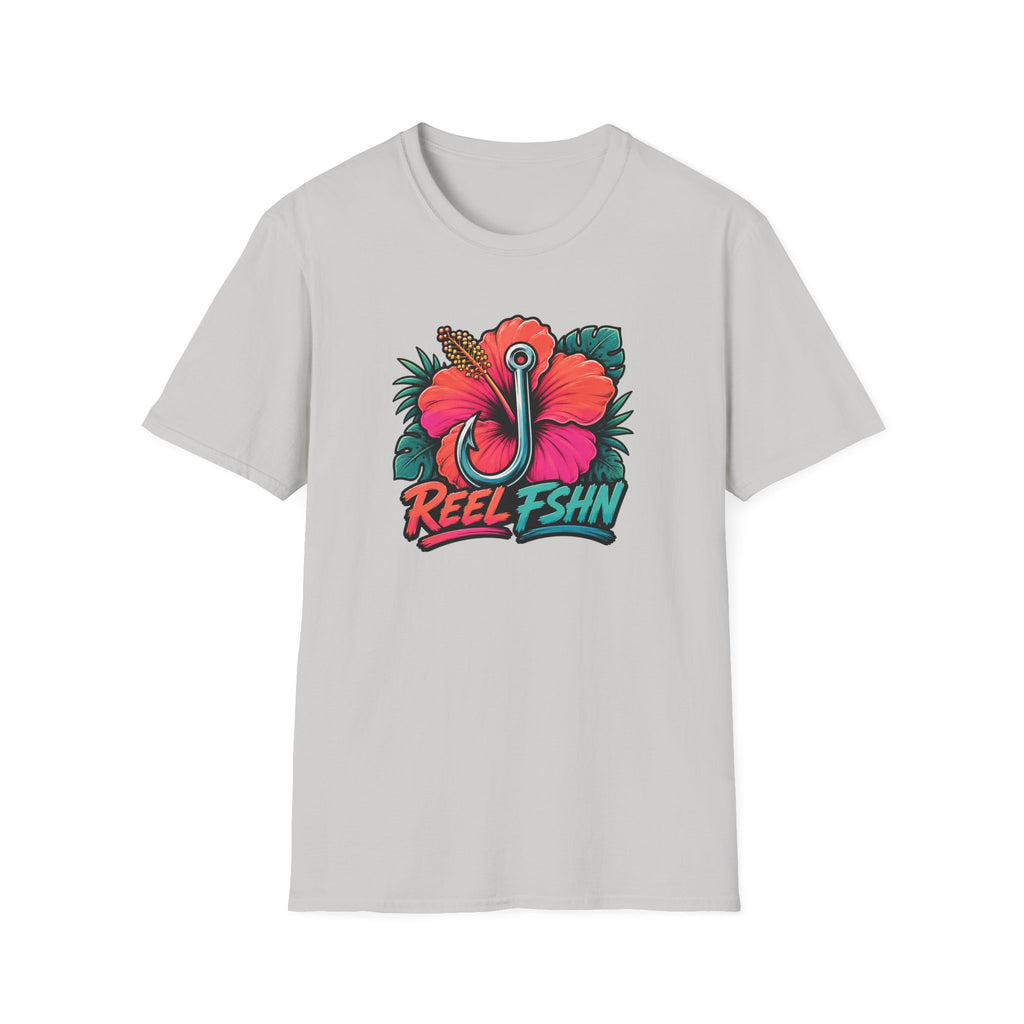 Hibiscus Hook Badge T-Shirt