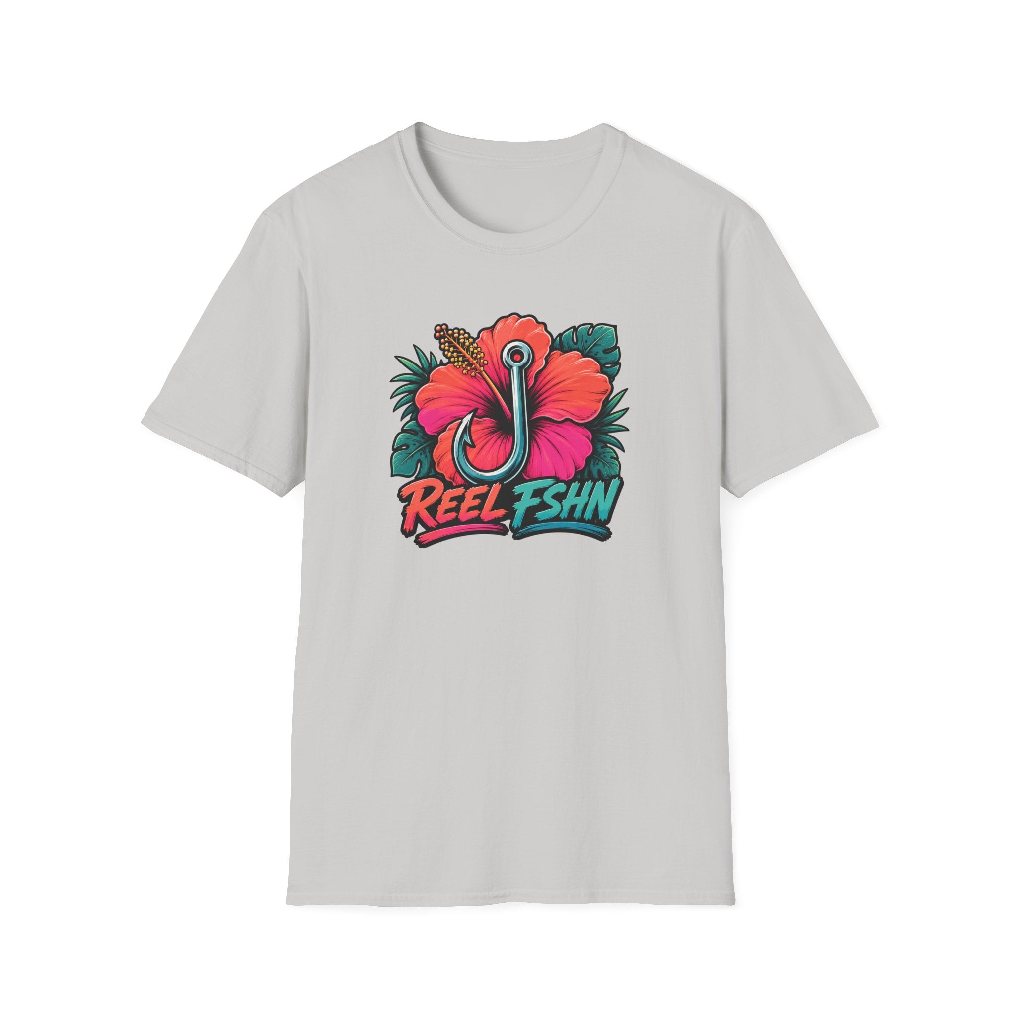 Hibiscus Hook Badge T-Shirt