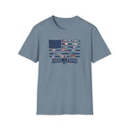 American Flag Lures T-Shirt