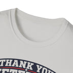 Thank You Veterans For Your Service T-Shirt