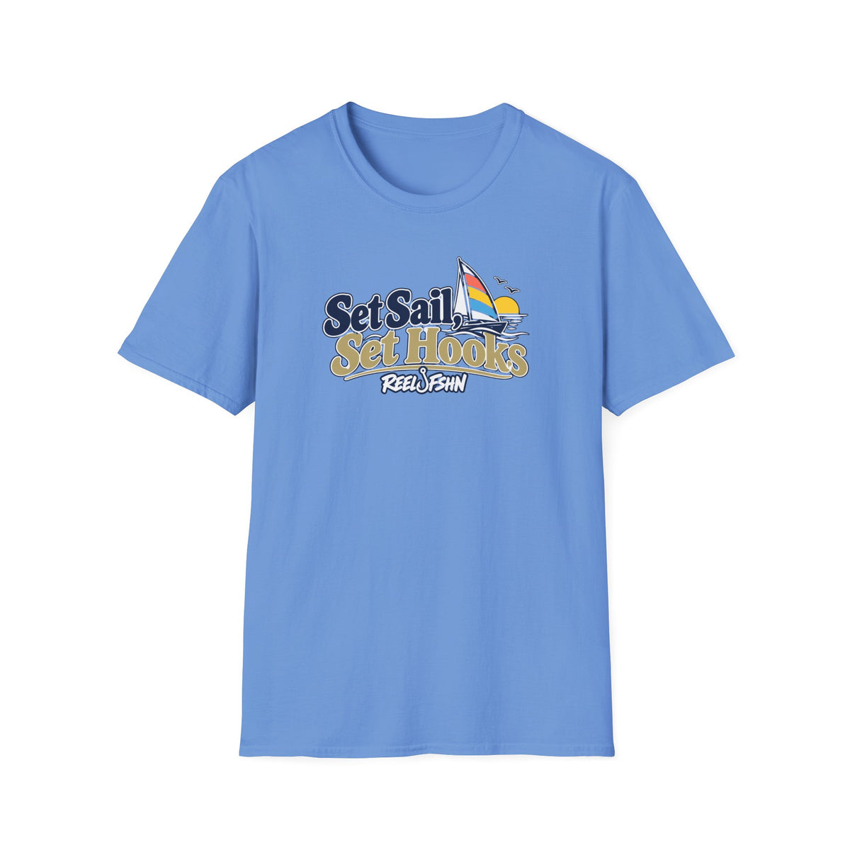 Set Sail, Set Hooks T-Shirt