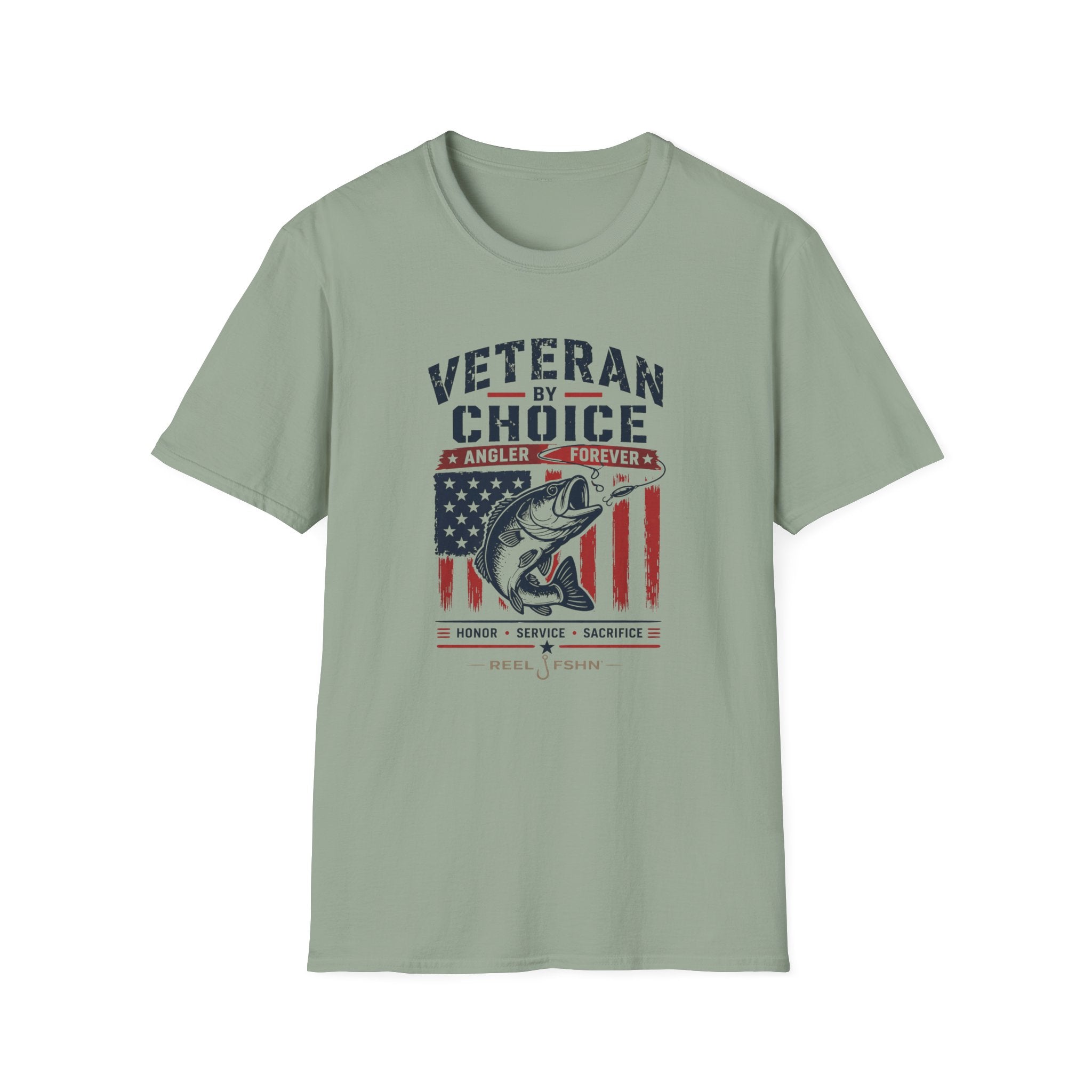 Veteran By Choice Angler Forever T-Shirt