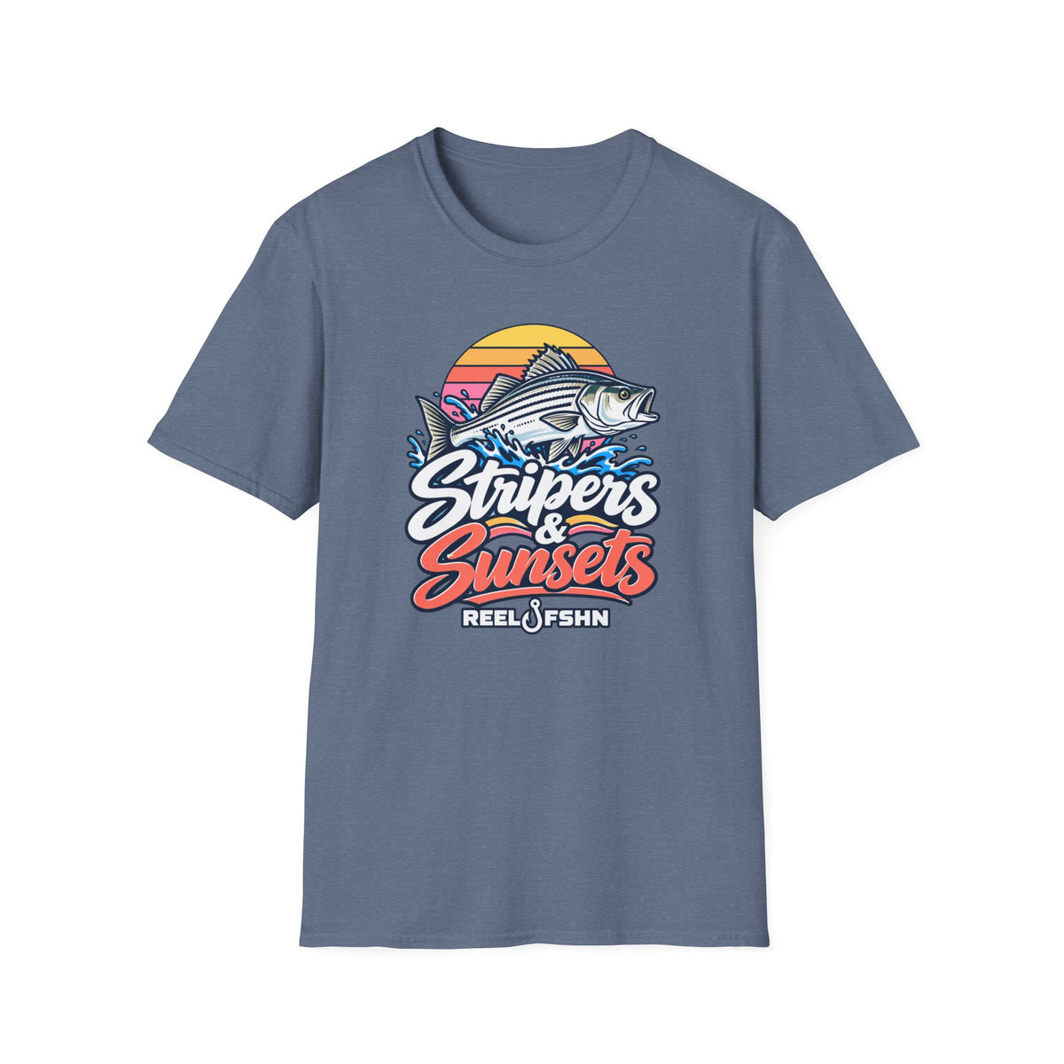 Stripers & Sunsets T-Shirt
