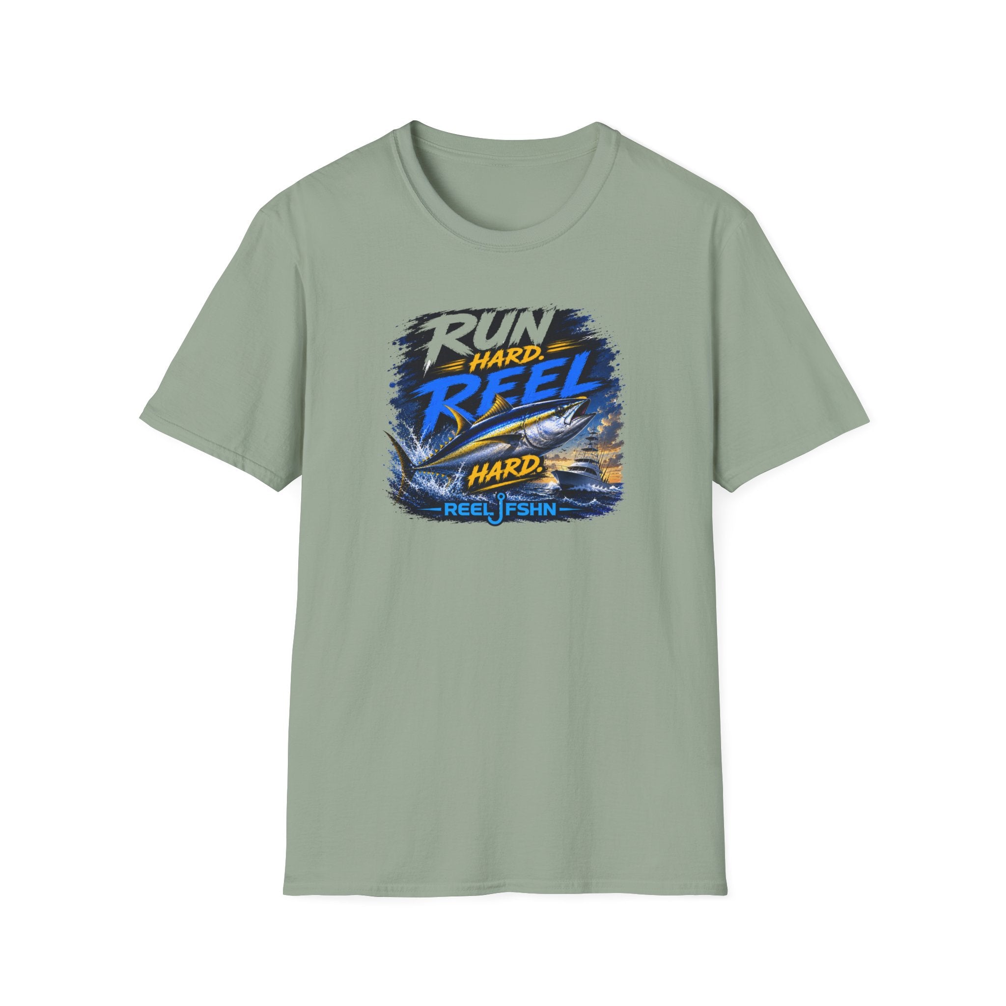 Run Hard REEL Hard T-Shirt
