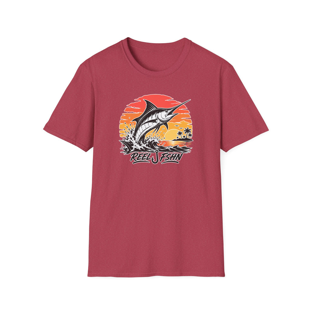 Sunset Marlin Run T-Shirt