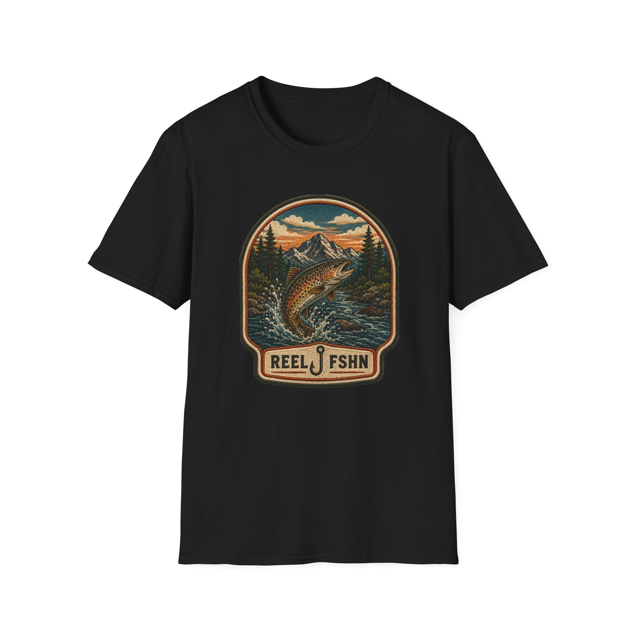 Trout Stream Patch T-Shirt