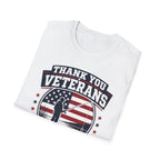 Thank You Veterans For Your Service T-Shirt