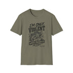 I'm Only Violent When Provoked By Fish T-Shirt
