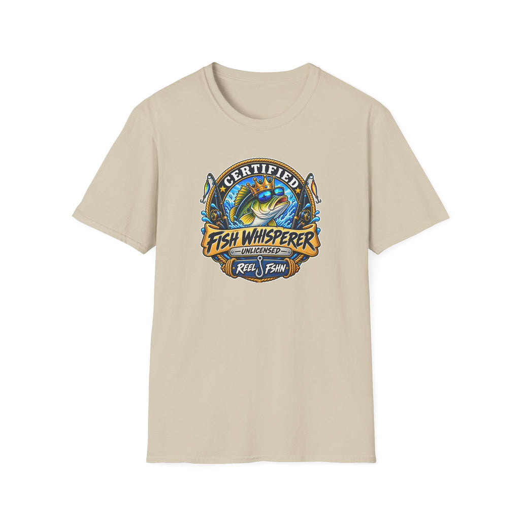 Certified Fish Whisperer (Unlicensed) T-Shirt
