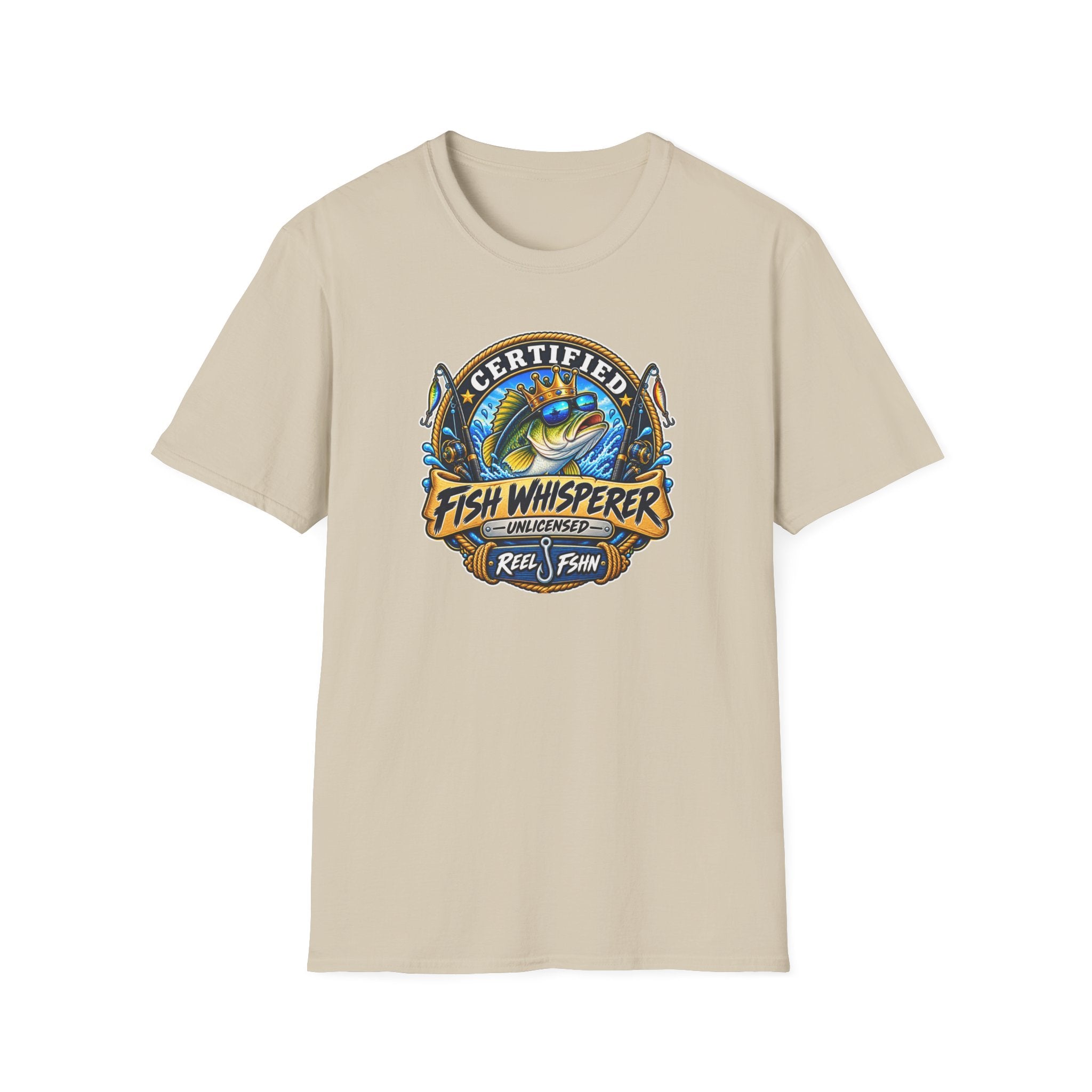 Certified Fish Whisperer (Unlicensed) T-Shirt