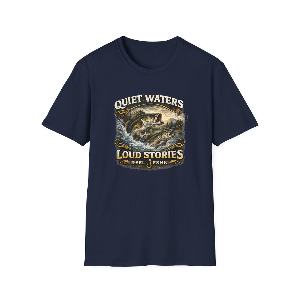 Quiet Waters Loud Stories T-Shirt