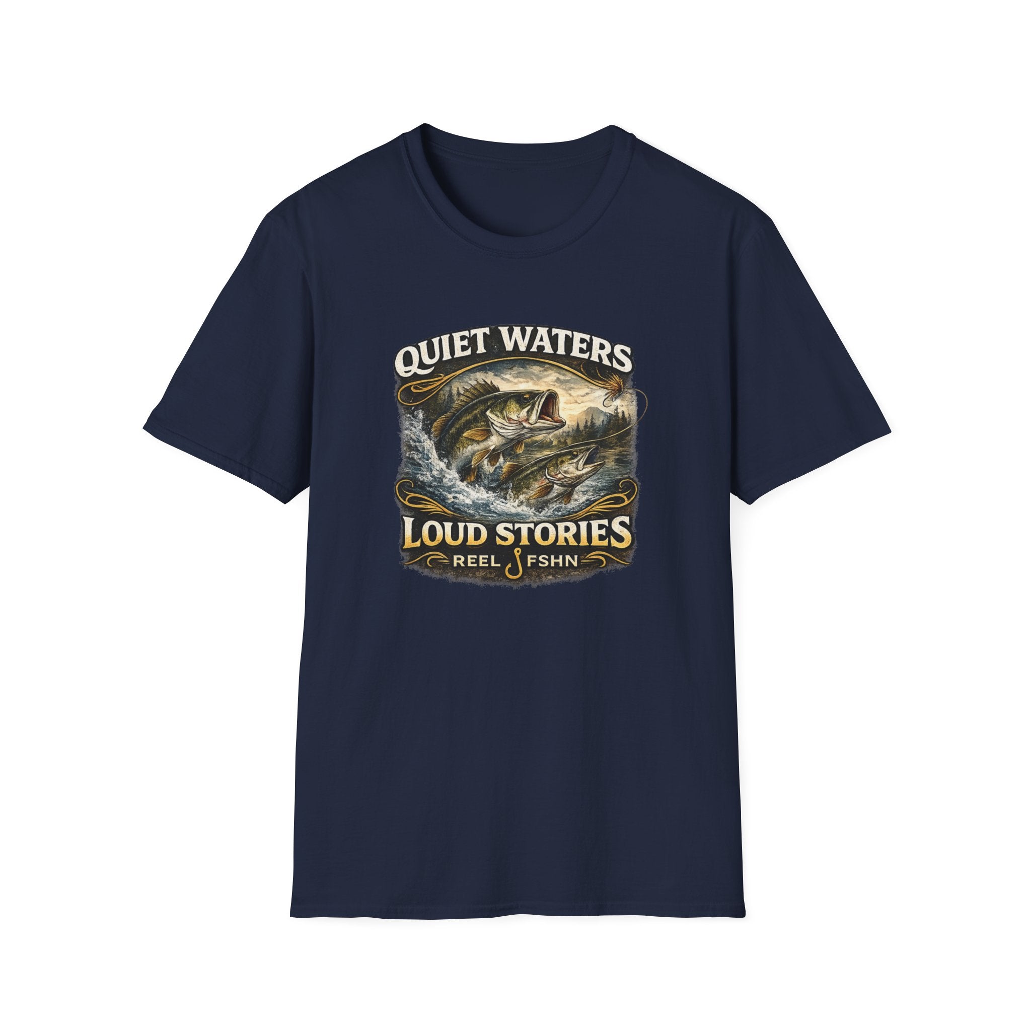 Quiet Waters Loud Stories T-Shirt