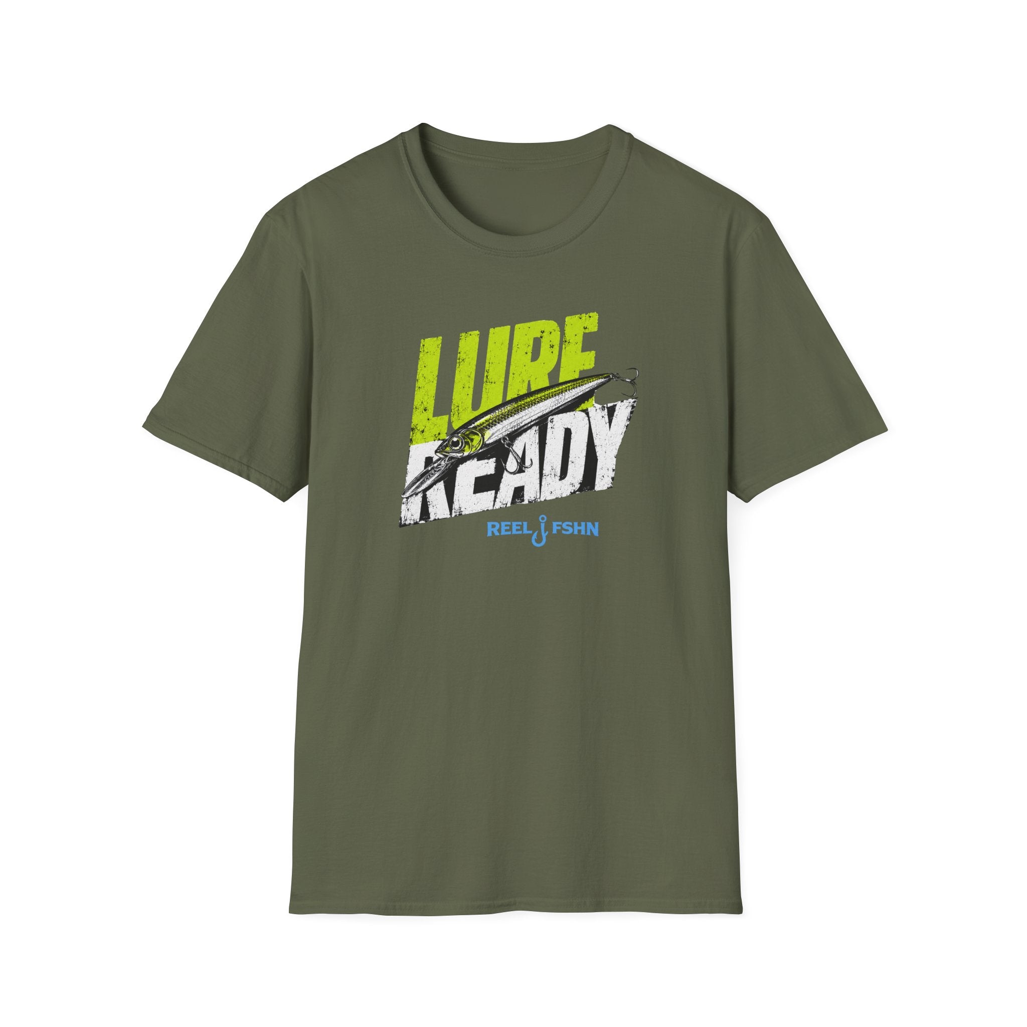 Lure Ready Slanted Logo  T-Shirt