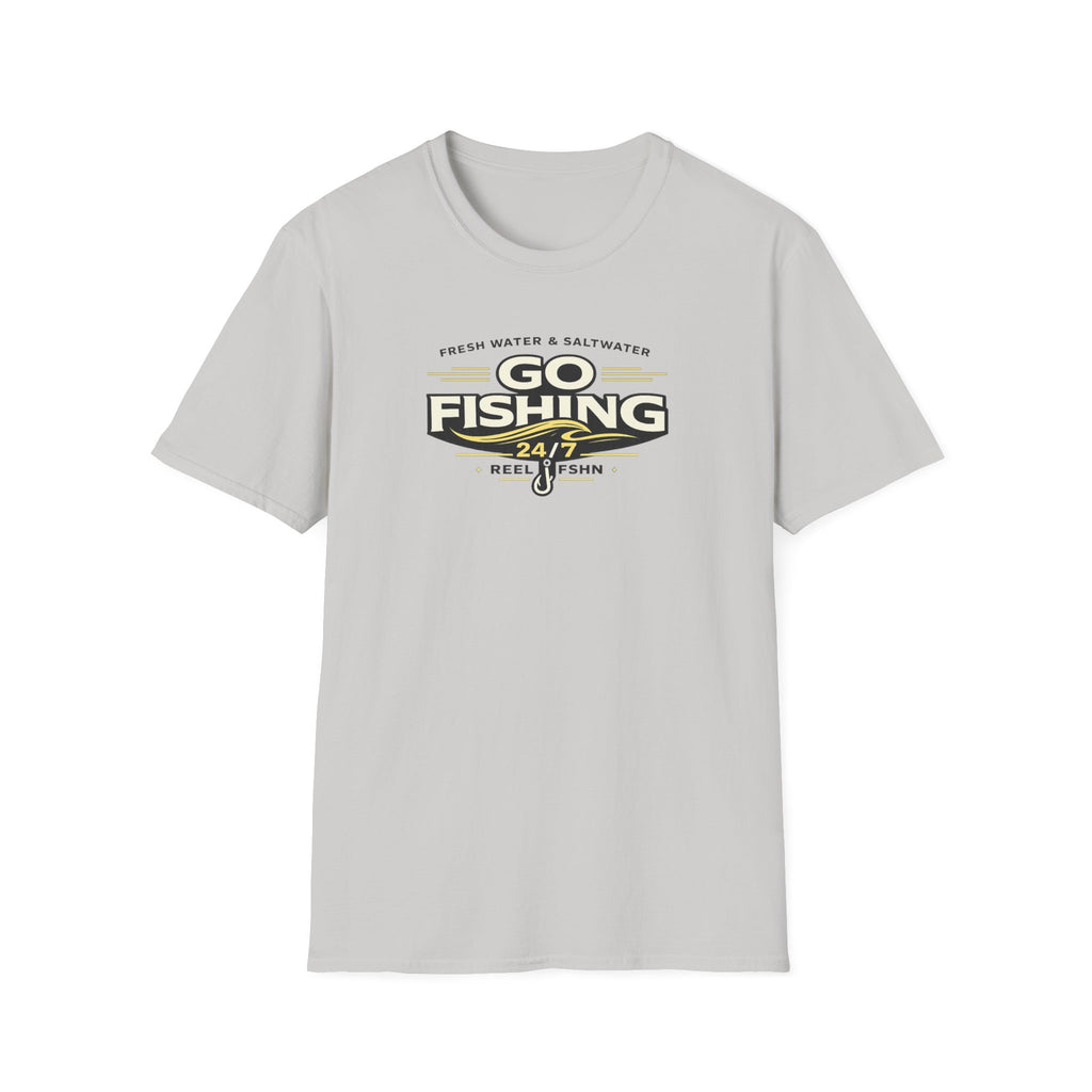 Fresh Water Salt Water Go Fishing T-Shirt