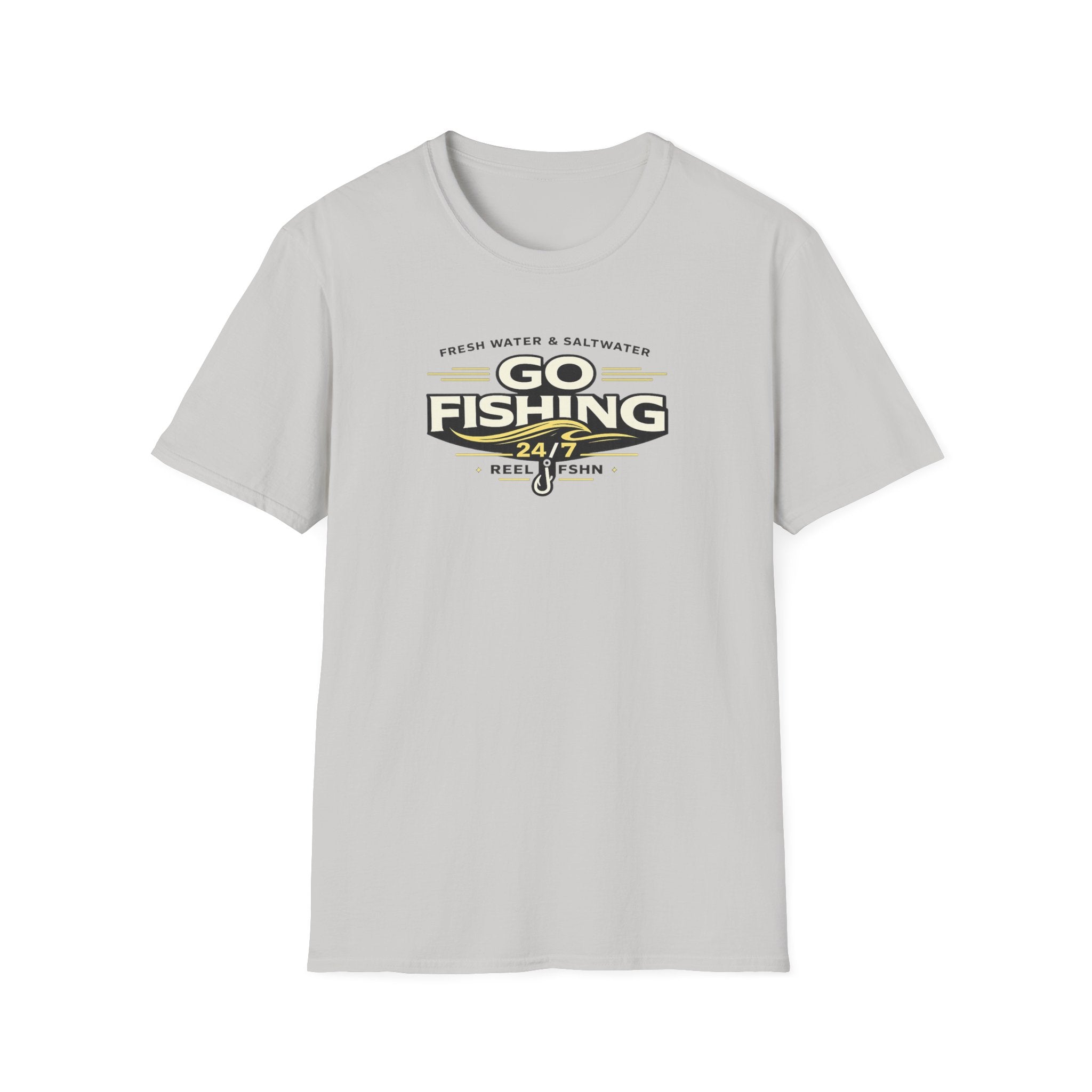 Fresh Water Salt Water Go Fishing T-Shirt