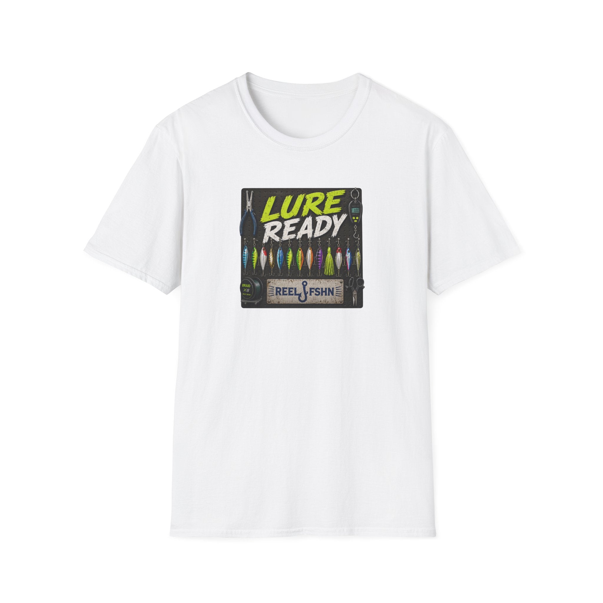 Lure Ready Peg Board  T-Shirt