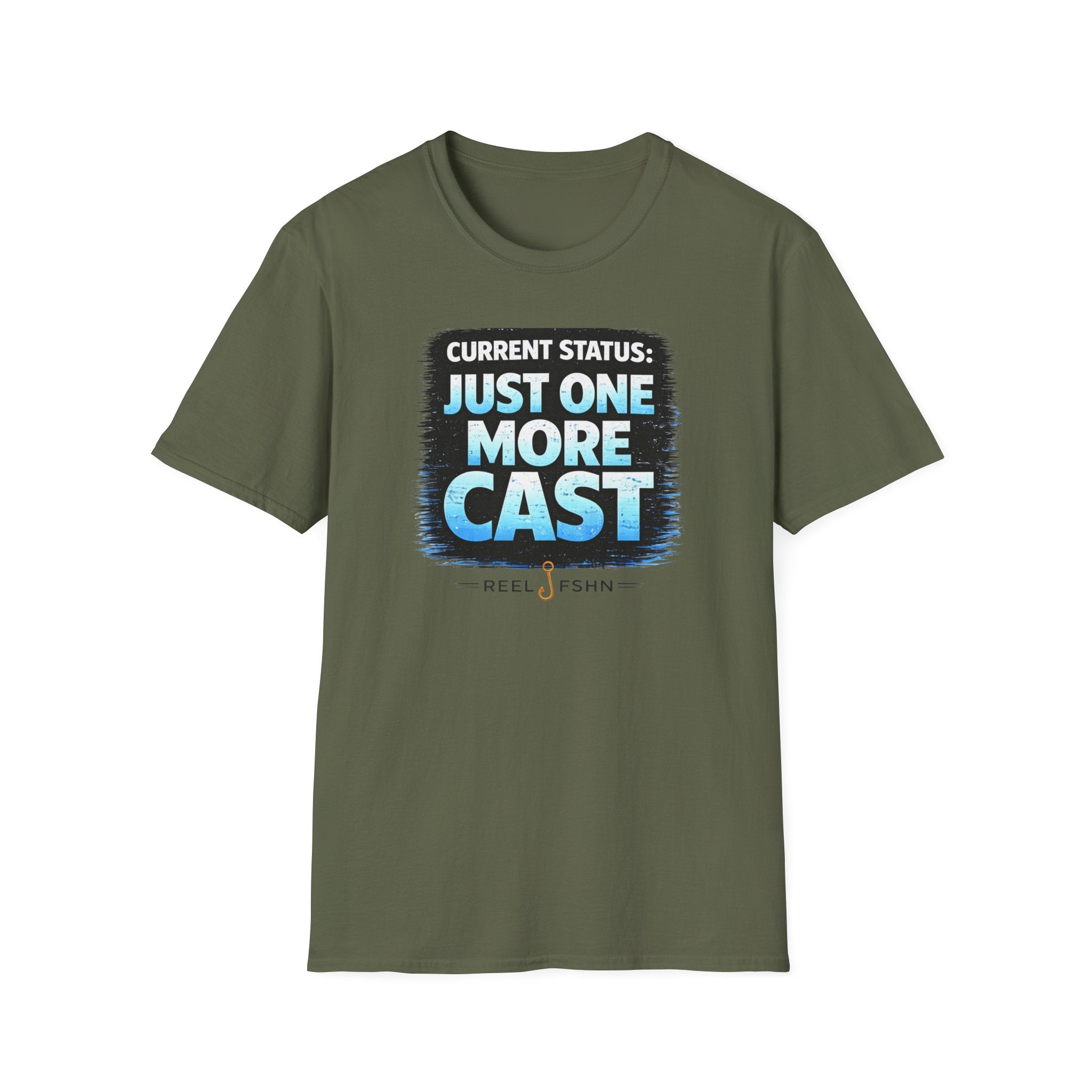 Current Status: Just One More Cast T-Shirt