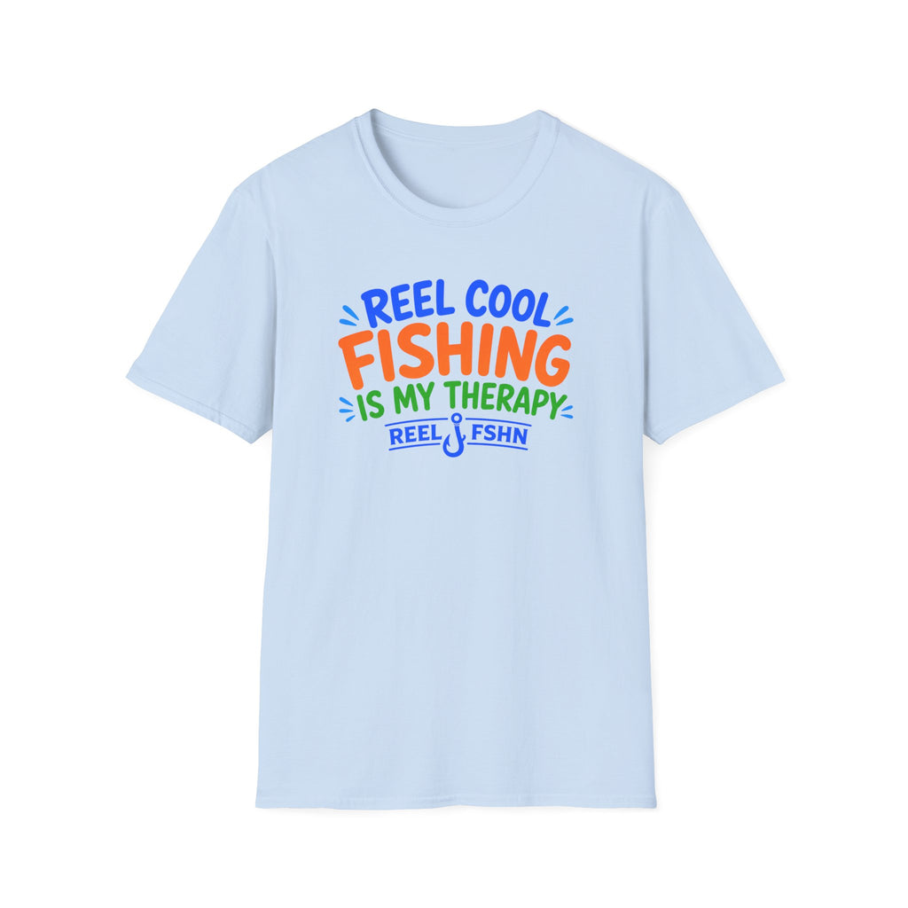 Reel Cool Fishing Is My Therapy  T-Shirt
