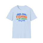 Reel Cool Fishing Is My Therapy  T-Shirt