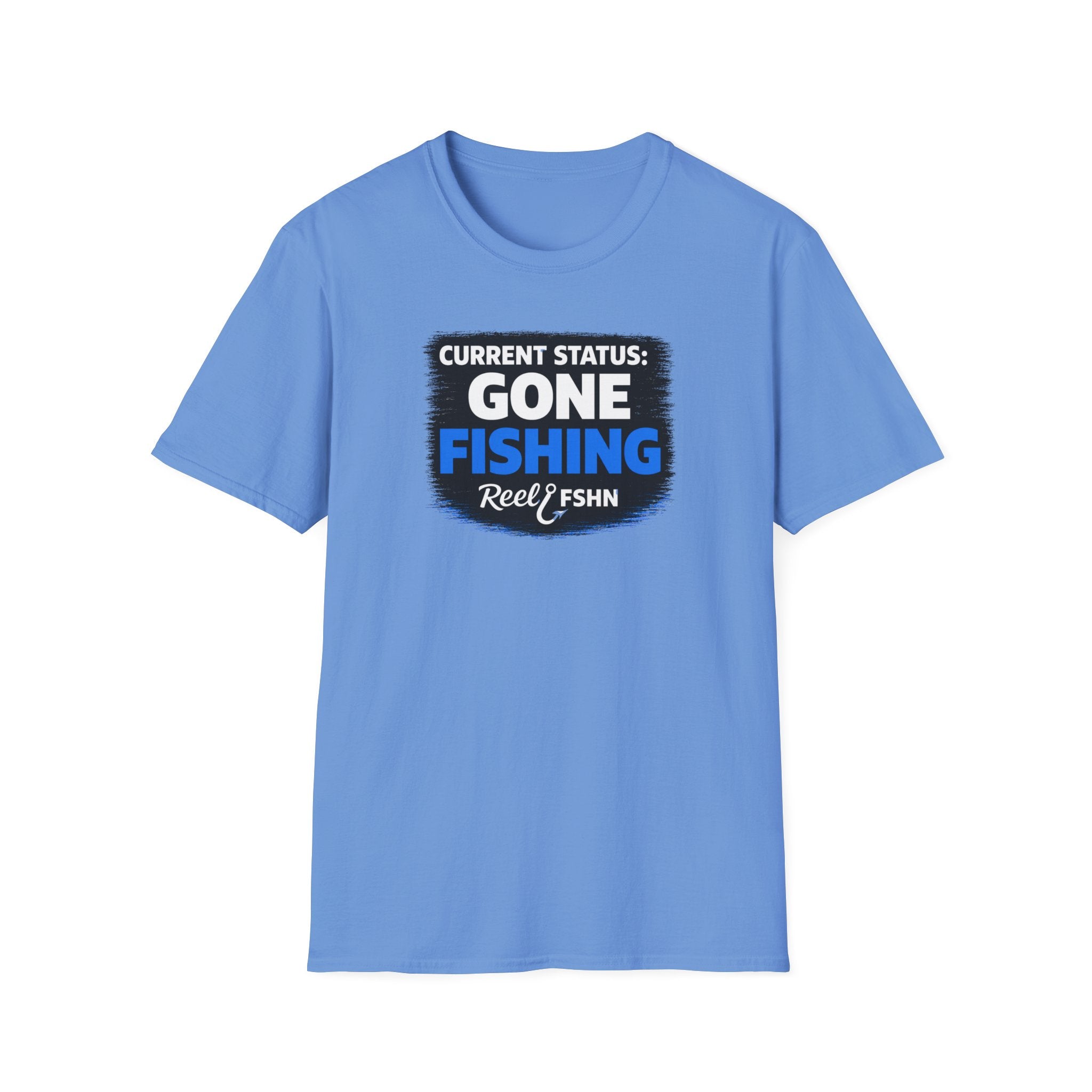 Current Status Gone Fishing T-Shirt