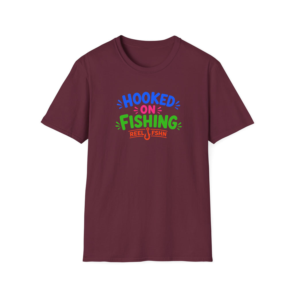 Hooked On Fishing  T-Shirt