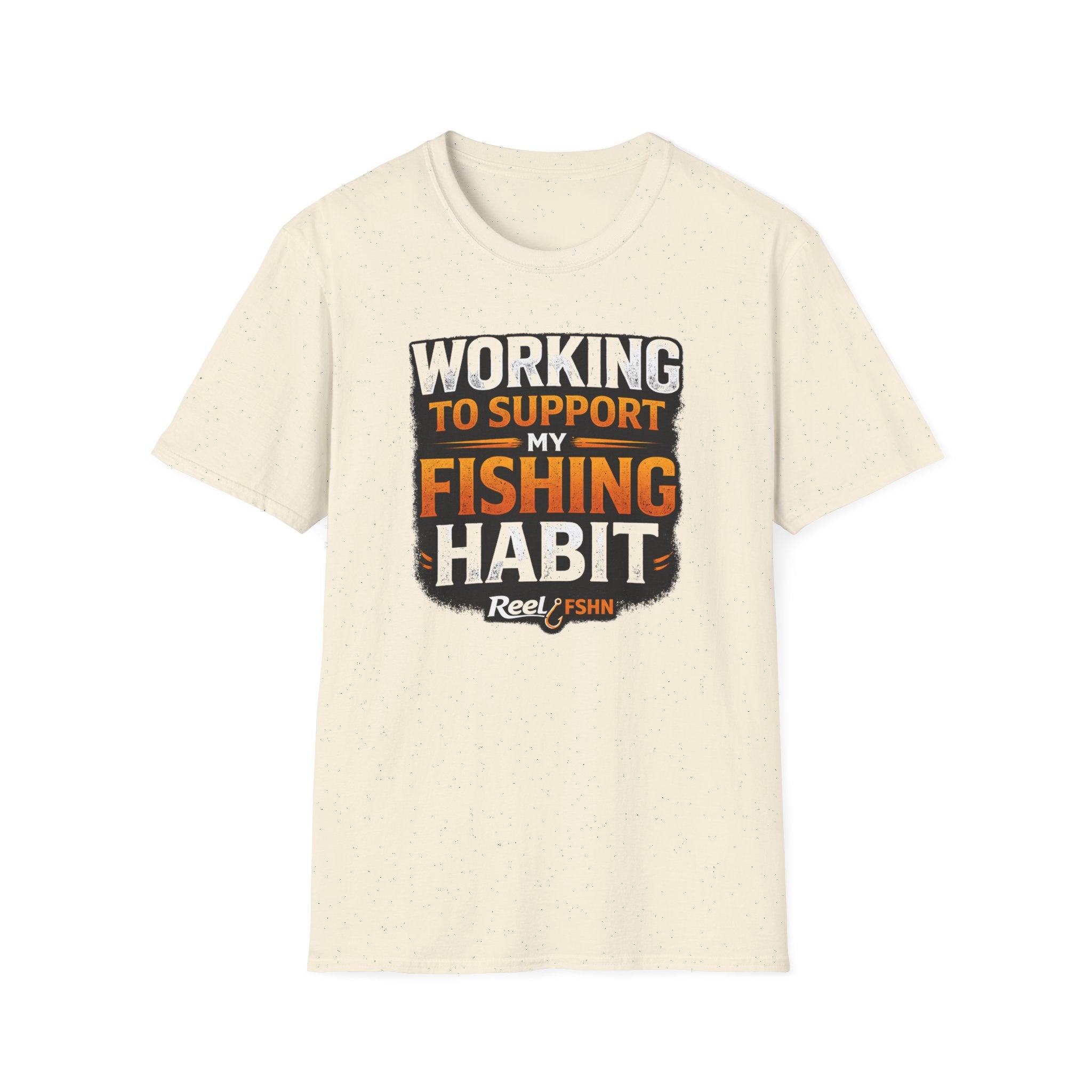 Working To Support My Fishing Habit T-Shirt