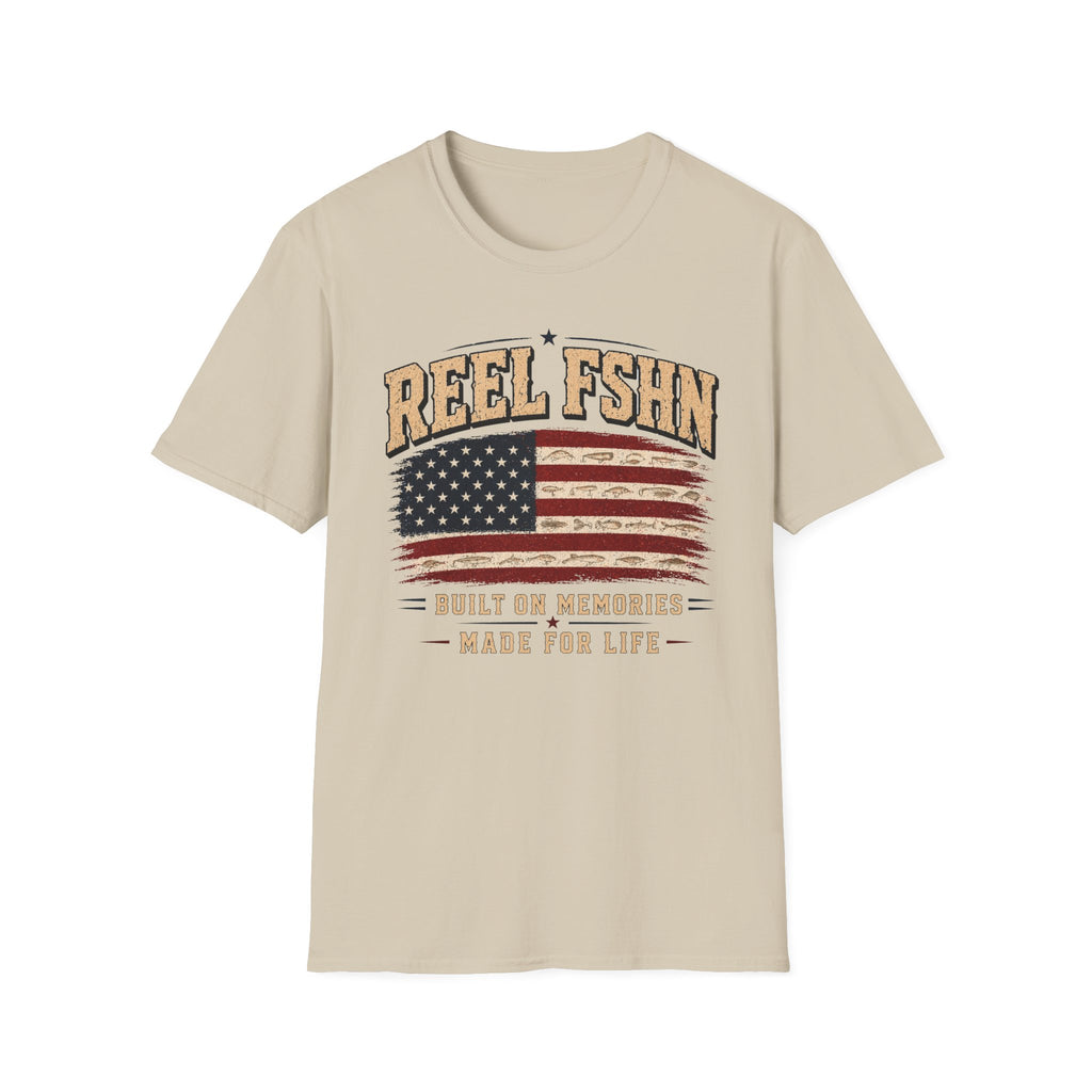 REEL FSHN Built On Memories Made For Life T-Shirt