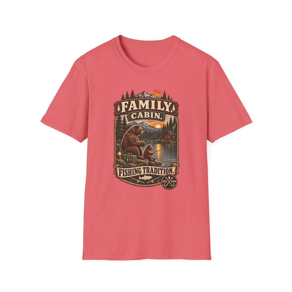 Family Cabin. Fishing Tradition T-Shirt