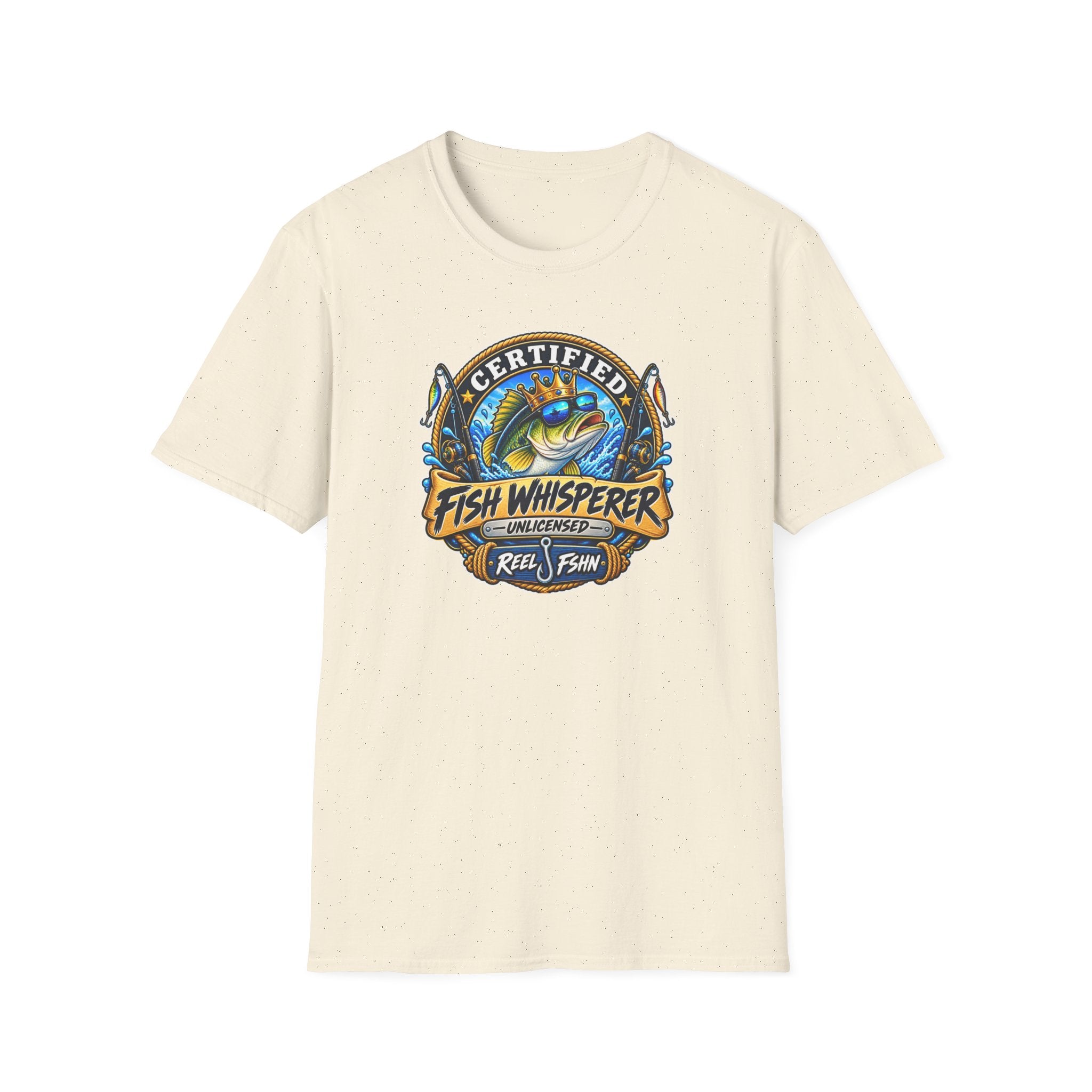 Certified Fish Whisperer (Unlicensed) T-Shirt