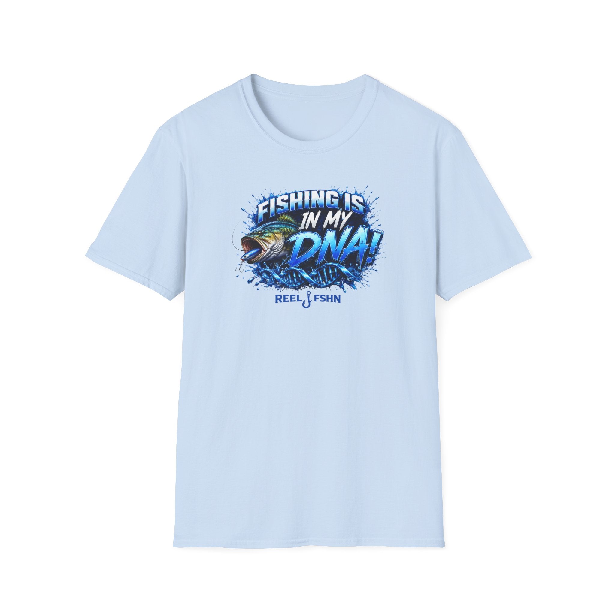 Fishing Is In My DNA with Bass T-Shirt