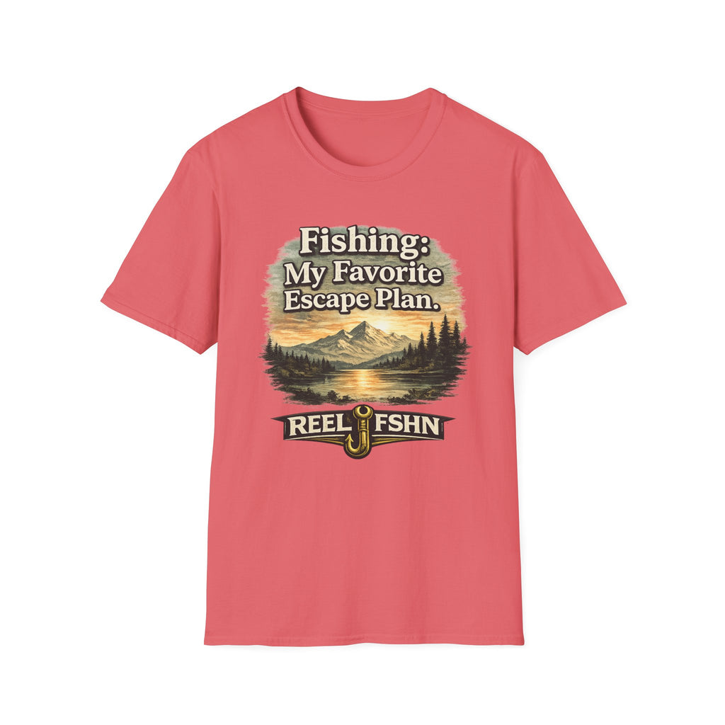 Fishing: My Favorite Escape Plan T-Shirt