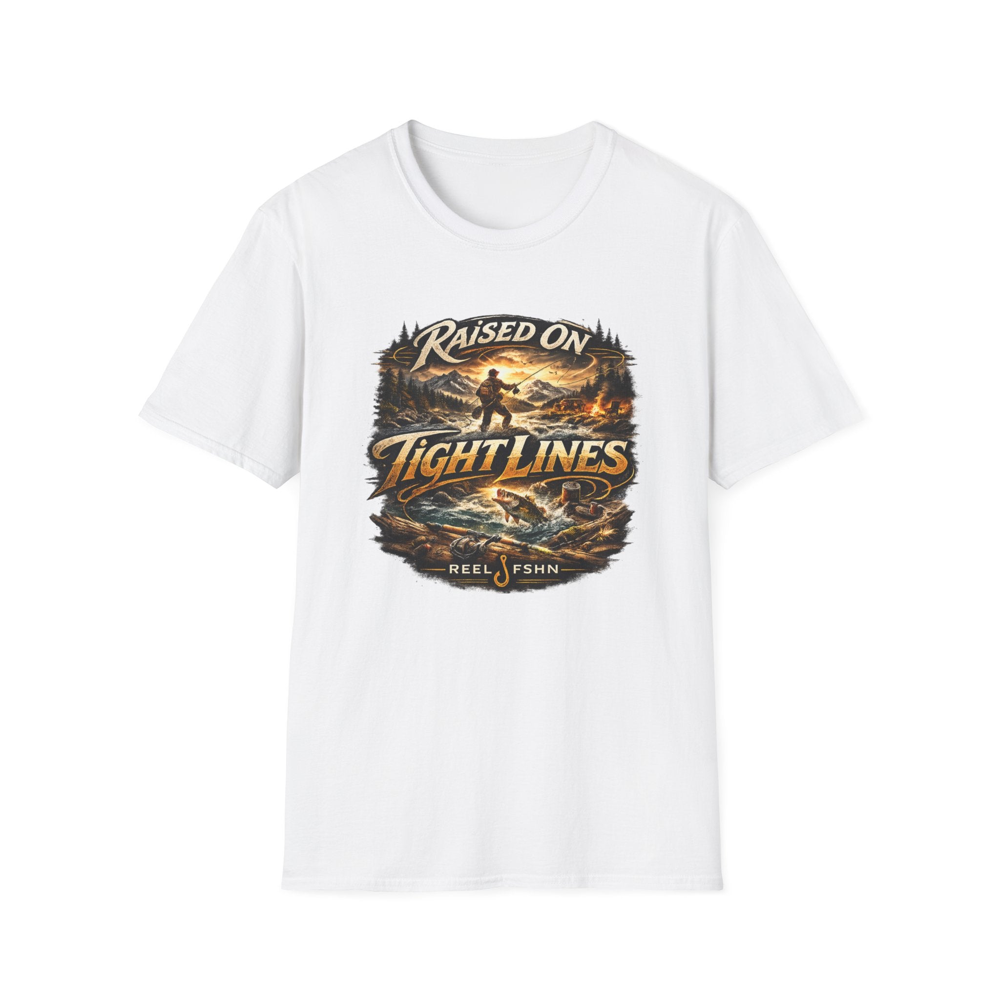 Raised On Tight Lines T-Shirt