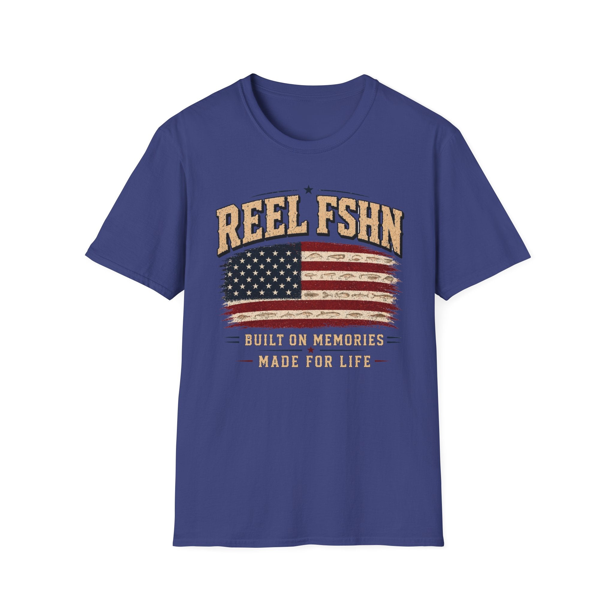 REEL FSHN Built On Memories Made For Life T-Shirt