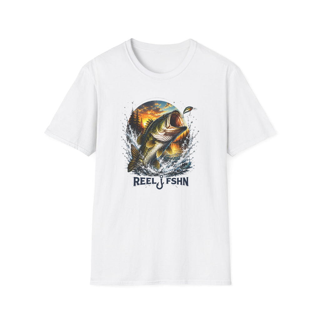 Bass Jumping Out of Water  T-Shirt