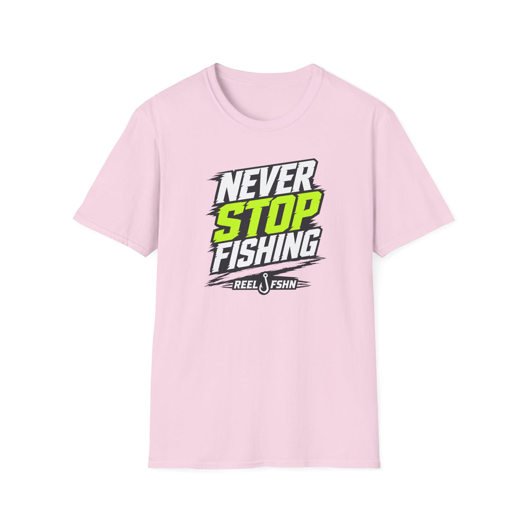 Never Stop Fishing T-Shirt