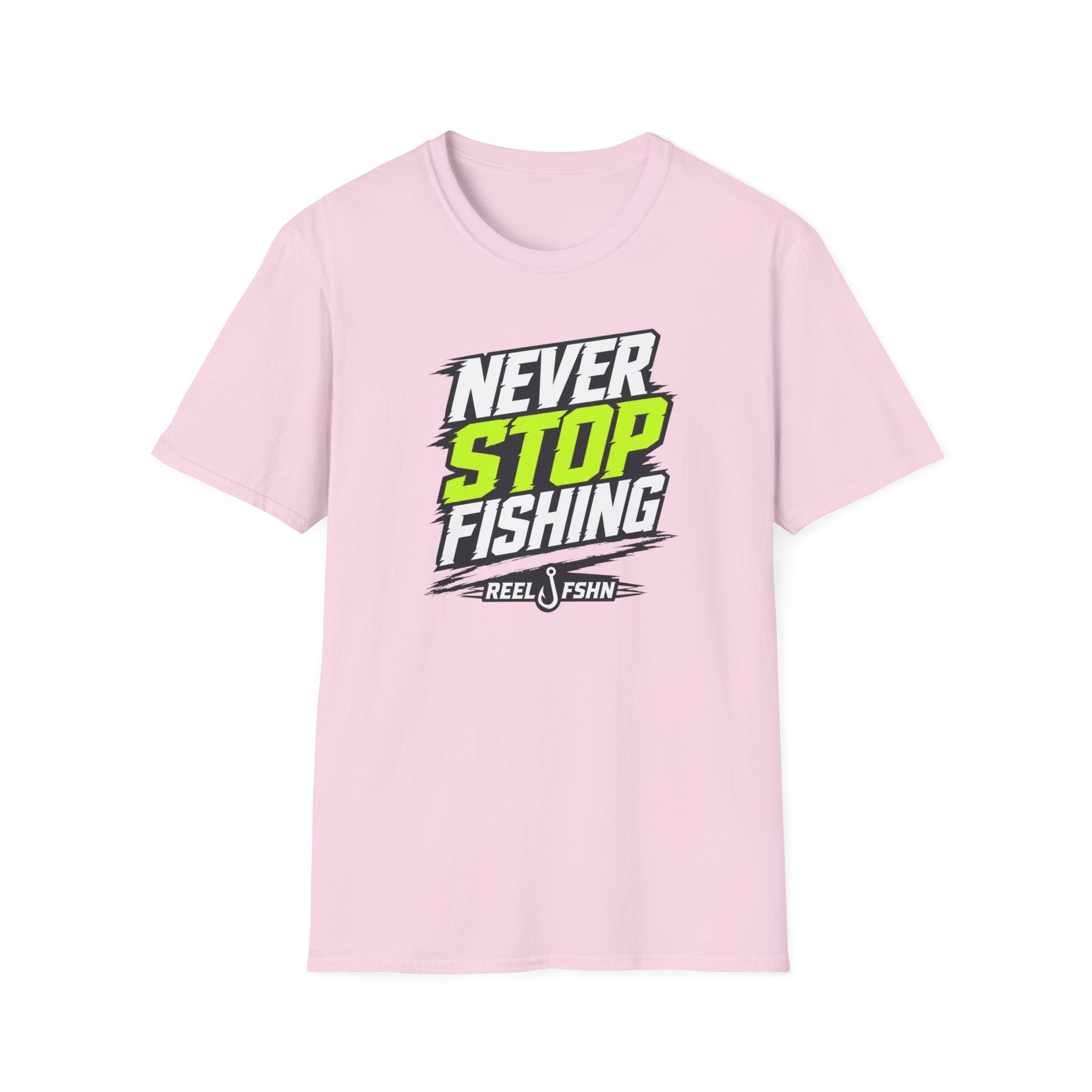 Never Stop Fishing T-Shirt